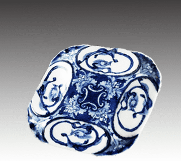 初期鍋島 染付皿