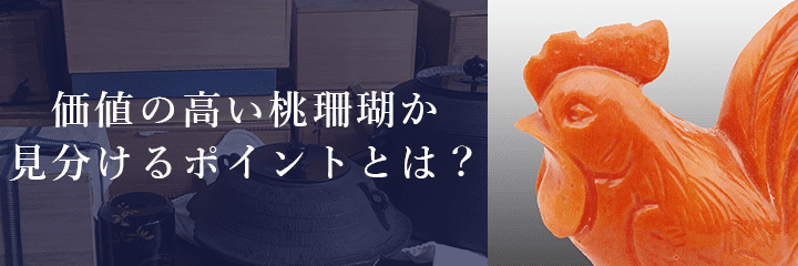 メール査定における桃珊瑚の撮影方法