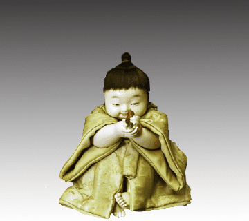 【日本人形】平田郷陽作 木目込み人形