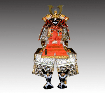 【五月人形】鎧飾り 平安豊久作