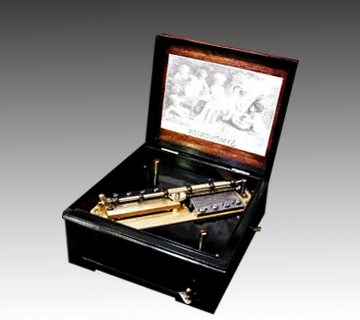 【アンティークオルゴール】シンフォニオン社 ディスクオルゴール