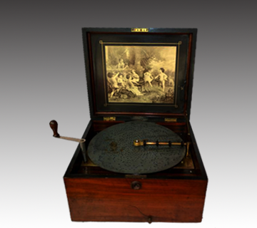 【アンティークオルゴール】ポリフォン社 ディスクオルゴール